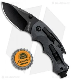 Kershaw Shuffle DIY Liner Lock Knife/Multi-Tool (2.4" Black) 8720 -Kershaw Kersahw Shuffle DIY LL Multi Tool Black 8720 BHQ 52222 jr bottlecap