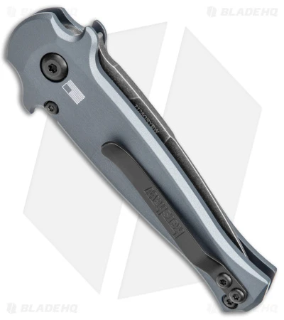 Kershaw Launch 12 Mini Stiletto Automatic Knife Gray/CF (2.5" Black Stonewash) 5 Kershaw Launch 12 Mini Stiletto Automatic Knife Gray/CF (2.5" Black Stonewash) - Image 3
