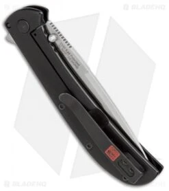 Kershaw Al Mar AM-4 Assisted Opening Knife Black G-10 (3.5" Satin) 2330 -Kershaw Kershaw AM 4 black G 10 satin BHQ 68817 er side