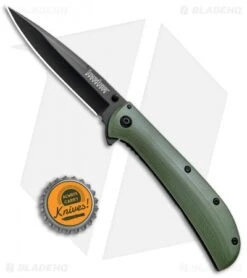 Kershaw Al Mar AM-4 Assisted Opening Knife Green G-10 (3.5" Black) 2330GRNBLK 9 Kershaw Al Mar AM-4 Assisted Opening Knife Green G-10 (3.5" Black) 2330GRNBLK -Kershaw Kershaw Al Mar AM 4 Green G 10 Black 2330GRNBLK BHQ 71077 jr bottlecap 1