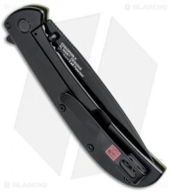 Kershaw Al Mar AM-4 Assisted Opening Knife Green G-10 (3.5" Black) 2330GRNBLK 8 Kershaw Al Mar AM-4 Assisted Opening Knife Green G-10 (3.5" Black) 2330GRNBLK -Kershaw Kershaw Al Mar AM 4 Green G 10 Black 2330GRNBLK BHQ 71077 jr side