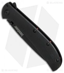 Kershaw Al Mar AM-4 Assisted Opening Knife Black G-10 (3.5" Black) 2330BLK 8 Kershaw Al Mar AM-4 Assisted Opening Knife Black G-10 (3.5" Black) 2330BLK -Kershaw Kershaw Al Mar AM 4 black G10 black BHQ 71078 er spine