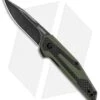 Kershaw Anso Fraxion Liner Lock Knife CF/OD Green G-10 (2.75" Black SW) 1160OLBW -Kershaw Kershaw Anso Fraxion LL CF Green G 10 Black SW 1160OLBW BHQ 79687 jr
