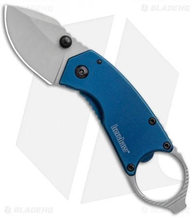 Kershaw Antic Frame Lock Knife Blue (1.75" Bead Blast) 8710 3 Kershaw Antic Frame Lock Knife Blue (1.75" Bead Blast) 8710