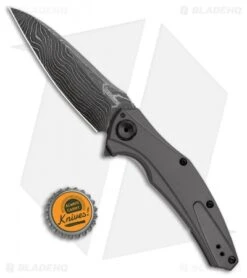 Kershaw Bareknuckle Sub Frame Lock Knife Gray Al (3.5" Damascus) 7777DAM 9 Kershaw Bareknuckle Sub Frame Lock Knife Gray Al (3.5" Damascus) 7777DAM -Kershaw Kershaw Bareknuckle Sub FL Gray Al Damascus 7777DAM BHQ 103079 jr bottlecap