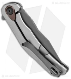 Kershaw Believer Assisted Opening Knife Stainless Steel (3.25" Gray PVD) 2070 -Kershaw Kershaw Believer Assisted Opening SS Gray PVD 2070 BHQ 106046 jr side