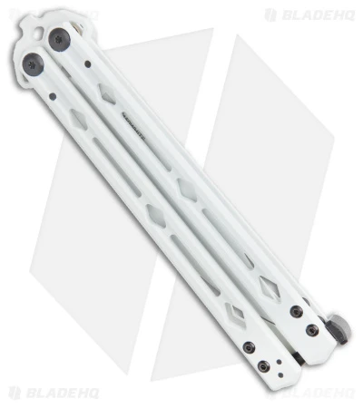 Kershaw Stormtrooper White Lucha Balisong Butterfly Knife (4.5" White) Blade HQ 5 Kershaw Stormtrooper White Lucha Balisong Butterfly Knife (4.5" White) Blade HQ - Image 3