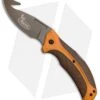 Kershaw Buck Commander Lonerock Folding Guthook Lock Back Knife (3.5" Brown) 1 Kershaw Buck Commander Lonerock Folding Guthook Lock Back Knife (3.5" Brown) -Kershaw Kershaw Buck Commander Lonerock Folding Guthook Brown 1898GHORBRNBCX BHQ 51594 jr