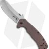 Kershaw CQC-11K Frame Lock Knife Brown G-10 (3.5" Stonewash) 6031 -Kershaw Kershaw CQC 11K FL Brown G 10 SW 6031 BHQ 52195 jr