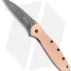Kershaw Leek Assisted Opening Knife Copper (3" Black SW) 1660CUBW 1 Kershaw Leek Assisted Opening Knife Copper (3" Black SW) 1660CUBW -Kershaw Kershaw Copper Leek Assited Opening Blackwash 1660CUBW BHQ 123691 jr