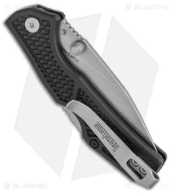 Kershaw Debris Lockback Folding Knife Black GFN (2.75" Stonewash) 2034 -Kershaw Kershaw Debris LB Folding Black FRN SW 2034 BHQ 142894 jr side