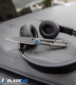 Kershaw Decibel Frame Lock Knife Gray Stainless Steel (3" Gray Ti) 2045 -Kershaw Kershaw Decibel Frame Lock Knife Gray Stainless Steel Gray Ti 2045 BHQ 94085 kp headphones web