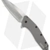 Kershaw Dividend Assisted Opening Knife Gray Aluminum (3" Stonewash) 1812GRY -Kershaw Kershaw Dividend Gray 1812AL jr