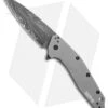Kershaw Dividend Assisted Opening Knife Gray Aluminum (3" Damascus) 1812GRYDAM 2 Kershaw Dividend Assisted Opening Knife Gray Aluminum (3" Damascus) 1812GRYDAM -Kershaw Kershaw Dividend Gray Damascus BHQ 74790 er