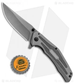 Kershaw Duojet A/O Frame Lock Knife Gray SS/Carbon Fiber (3.25" Gray) 8300 9 Kershaw Duojet A/O Frame Lock Knife Gray SS/Carbon Fiber (3.25" Gray) 8300 -Kershaw Kershaw Duojet AO FL Gray SS CF Gray 8300 BHQ 80590 jr bottlecap