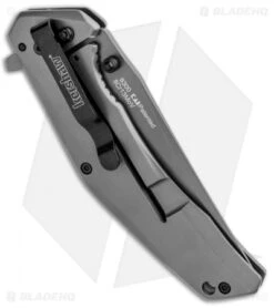 Kershaw Duojet A/O Frame Lock Knife Gray SS/Carbon Fiber (3.25" Gray) 8300 8 Kershaw Duojet A/O Frame Lock Knife Gray SS/Carbon Fiber (3.25" Gray) 8300 -Kershaw Kershaw Duojet AO FL Gray SS CF Gray 8300 BHQ 80590 jr side