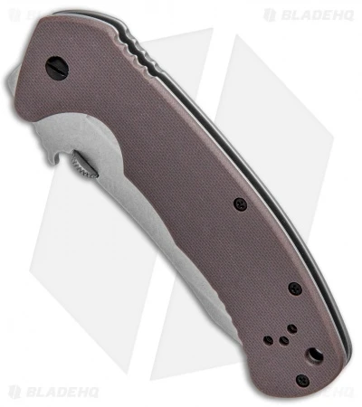 Kershaw CQC-11K D2 Frame Lock Knife Brown G-10 (3.5" Stonewash) 6031D2 4 Kershaw CQC-11K D2 Frame Lock Knife Brown G-10 (3.5" Stonewash) 6031D2 - Image 2