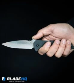 Kershaw Emerson CQC-4KXL D2 Frame Lock Knife (3.9" Stonewash) 6055D2 15 Kershaw Emerson CQC-4KXL D2 Frame Lock Knife (3.9" Stonewash) 6055D2 -Kershaw Kershaw Emerson CQC 4KXL Frame Lock Knife Stonewash 6055 BHQ 27387 kp in hand web