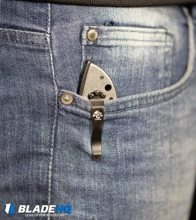 Kershaw Emerson CQC-4KXL D2 Frame Lock Knife (3.9" Stonewash) 6055D2 9 Kershaw Emerson CQC-4KXL D2 Frame Lock Knife (3.9" Stonewash) 6055D2 - Image 7