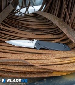 Kershaw Emerson CQC-4KXL Frame Lock Knife (3.9" Stonewash) 6055 -Kershaw Kershaw Emerson CQC 4KXL Frame Lock Knife Stonewash 6055 BHQ 27387 kp lifestyle web 1