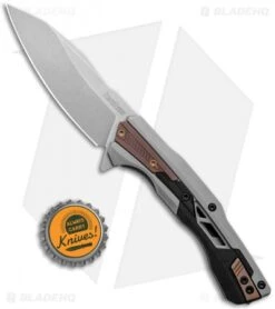 Kershaw Endgame Frame Lock Knife Bronze PVD/GFN (3.25" Stonewash) 2095 9 Kershaw Endgame Frame Lock Knife Bronze PVD/GFN (3.25" Stonewash) 2095 -Kershaw Kershaw Endgame FL Bronze PVD GFN SW 2095 BHQ 120534 jr bottlecap