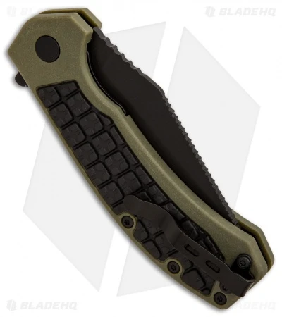 Kershaw Faultline Liner Lock Knife Green/Black GFN (3" Black) 8760 4 Kershaw Faultline Liner Lock Knife Green/Black GFN (3" Black) 8760 - Image 2