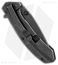 Kershaw Filter Frame Lock Knife Stainless Steel (3.25" BlackWash) 1306BW 8 Kershaw Filter Frame Lock Knife Stainless Steel (3.25" BlackWash) 1306BW -Kershaw Kershaw Filter FL SS BlackWash BHQ 27380 jr side 1