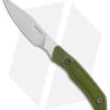 Kershaw Deschutes Caper Fixed Blade Knife Green (3.3" Stonewash) 1882 -Kershaw Kershaw Fixed Blade Green SW 1882 jr
