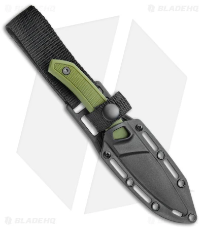 Kershaw Deschutes Caper Fixed Blade Knife Green (3.3" Stonewash) 1882 5 Kershaw Deschutes Caper Fixed Blade Knife Green (3.3" Stonewash) 1882 - Image 3