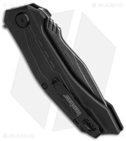 Kershaw Flatbed Spring Assisted Knife Black GFN (3.1" Black SW) 1376 8 Kershaw Flatbed Spring Assisted Knife Black GFN (3.1" Black SW) 1376 -Kershaw Kershaw Flatbed Spring Assisted Knife Black GFN 3in Black SW BHQ 139778 td side