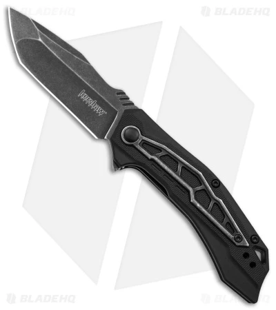 Kershaw Flatbed Spring Assisted Knife Black GFN (3.1" Black SW) 1376 3 Kershaw Flatbed Spring Assisted Knife Black GFN (3.1" Black SW) 1376