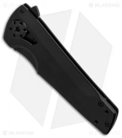 Kershaw Flythrough Frame Lock Knife (3" Black) 1988 9 Kershaw Flythrough Frame Lock Knife (3" Black) 1988 -Kershaw Kershaw Flythrough Black BHQ 80578 er spine