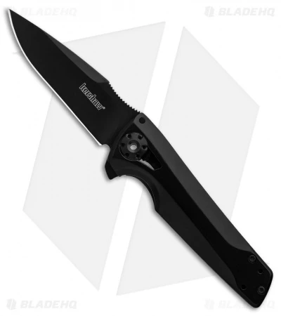 Kershaw Flythrough Frame Lock Knife (3" Black) 1988 3 Kershaw Flythrough Frame Lock Knife (3" Black) 1988