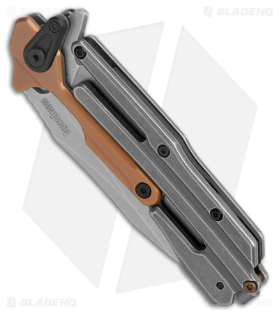 Kershaw Frontrunner Frame Lock Knife Black/Copper Steel (3.1" Stonewash) 2039 4 Kershaw Frontrunner Frame Lock Knife Black/Copper Steel (3.1" Stonewash) 2039 - Image 2