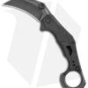 Kershaw Outlier Assisted Karambit Knife Black GRN (2.5" Black Stonewash) 2064 -Kershaw Kershaw Karambit Black Dark SW jr