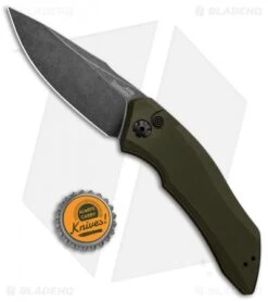 Kershaw Launch 1 Automatic Knife Olive Green Aluminum (3.4" BlackWash) 7100OLBW 12 Kershaw Launch 1 Automatic Knife Olive Green Aluminum (3.4" BlackWash) 7100OLBW -Kershaw Kershaw Launch 1 Automatic Olive Green Aluminum BlackWash 7100OLBW BHQ 91250 jr bottlecap