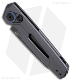 Kershaw Launch 11 Automatic Knife Gray Aluminum (2.75" Blackwash) 7550GRY -Kershaw Kershaw Launch 11 Auto Gray Aluminum Blackwash BHQ 178232 jr spine