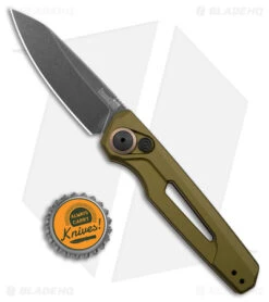 Kershaw Launch 11 Automatic Knife OD Green Aluminum (2.75" Blackwash) 7550OL 9 Kershaw Launch 11 Automatic Knife OD Green Aluminum (2.75" Blackwash) 7550OL -Kershaw Kershaw Launch 11 Auto OD Green Aluminum Blackwash BHQ 178231 jr bottlecap