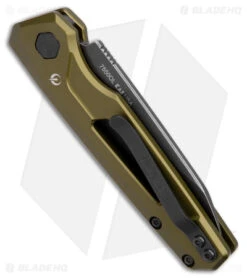 Kershaw Launch 11 Automatic Knife OD Green Aluminum (2.75" Blackwash) 7550OL 8 Kershaw Launch 11 Automatic Knife OD Green Aluminum (2.75" Blackwash) 7550OL -Kershaw Kershaw Launch 11 Auto OD Green Aluminum Blackwash BHQ 178231 jr side