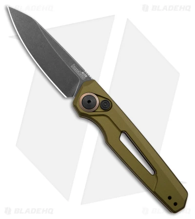 Kershaw Launch 11 Automatic Knife OD Green Aluminum (2.75" Blackwash) 7550OL 3 Kershaw Launch 11 Automatic Knife OD Green Aluminum (2.75" Blackwash) 7550OL