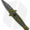 Kershaw Launch 12 CA Legal Stiletto Automatic Knife OD Green (1.9" Black SW) -Kershaw Kershaw Launch 12 Call Legal Stiletto Auto OD Green KER7130OLBW BHQ 114625 jr