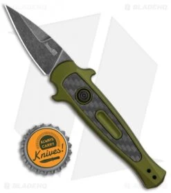 Kershaw Launch 12 CA Legal Stiletto Automatic Knife OD Green (1.9" Black SW) 9 Kershaw Launch 12 CA Legal Stiletto Automatic Knife OD Green (1.9" Black SW) -Kershaw Kershaw Launch 12 Call Legal Stiletto Auto OD Green KER7130OLBW BHQ 114625 jr bottlecap