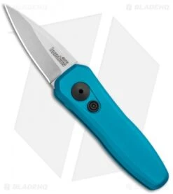Kershaw Launch 4 CA Legal Automatic Knife Teal (1.9" Stonewash)