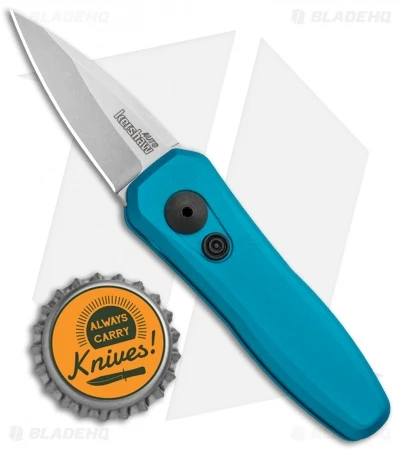 Kershaw Launch 4 CA Legal Automatic Knife Teal (1.9" Stonewash) 6 Kershaw Launch 4 CA Legal Automatic Knife Teal (1.9" Stonewash) - Image 4
