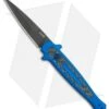 Kershaw Launch 8 Stiletto Automatic Knife Blue/CF (3.5" Stonewash) 1 Kershaw Launch 8 Stiletto Automatic Knife Blue/CF (3.5" Stonewash) -Kershaw Kershaw Launch 8 Stiletto Auto Blue CF Black BHQ 111460 jr