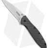 Kershaw Leek Assisted Opening Knife Carbon Fiber (3" Satin Composite) 1660CFCBSW -Kershaw Kershaw Leek Assisted Opening CF Satin Composite 1660CFCBSW BHQ 100508 jr