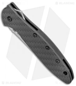 Kershaw -Kershaw Kershaw Leek Assisted Opening CF Satin Composite 1660CFCBSW BHQ 100508 jr spine