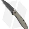 Kershaw Leek Assisted Opening Knife Gray Stainless Steel (3" Gray) 1660GRY -Kershaw Kershaw Leek LL A O Gray Bronze Black BHQ 117600 jr