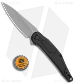 Kershaw Lightyear Assisted Opening Knife Black GFN (3.1" Bead Blast) 1395 -Kershaw Kershaw Lightyear ASsisted Opening Black GFN BB BHQ 114583 jr bottlecap