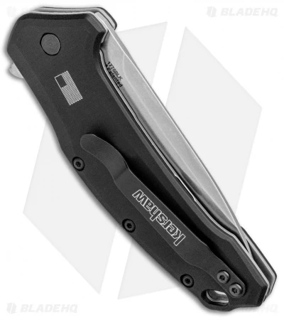 Kershaw Link Drop Point Knife Black (3.25" M390 Stonewash) 1776BLK 5 Kershaw Link Drop Point Knife Black (3.25" M390 Stonewash) 1776BLK - Image 3